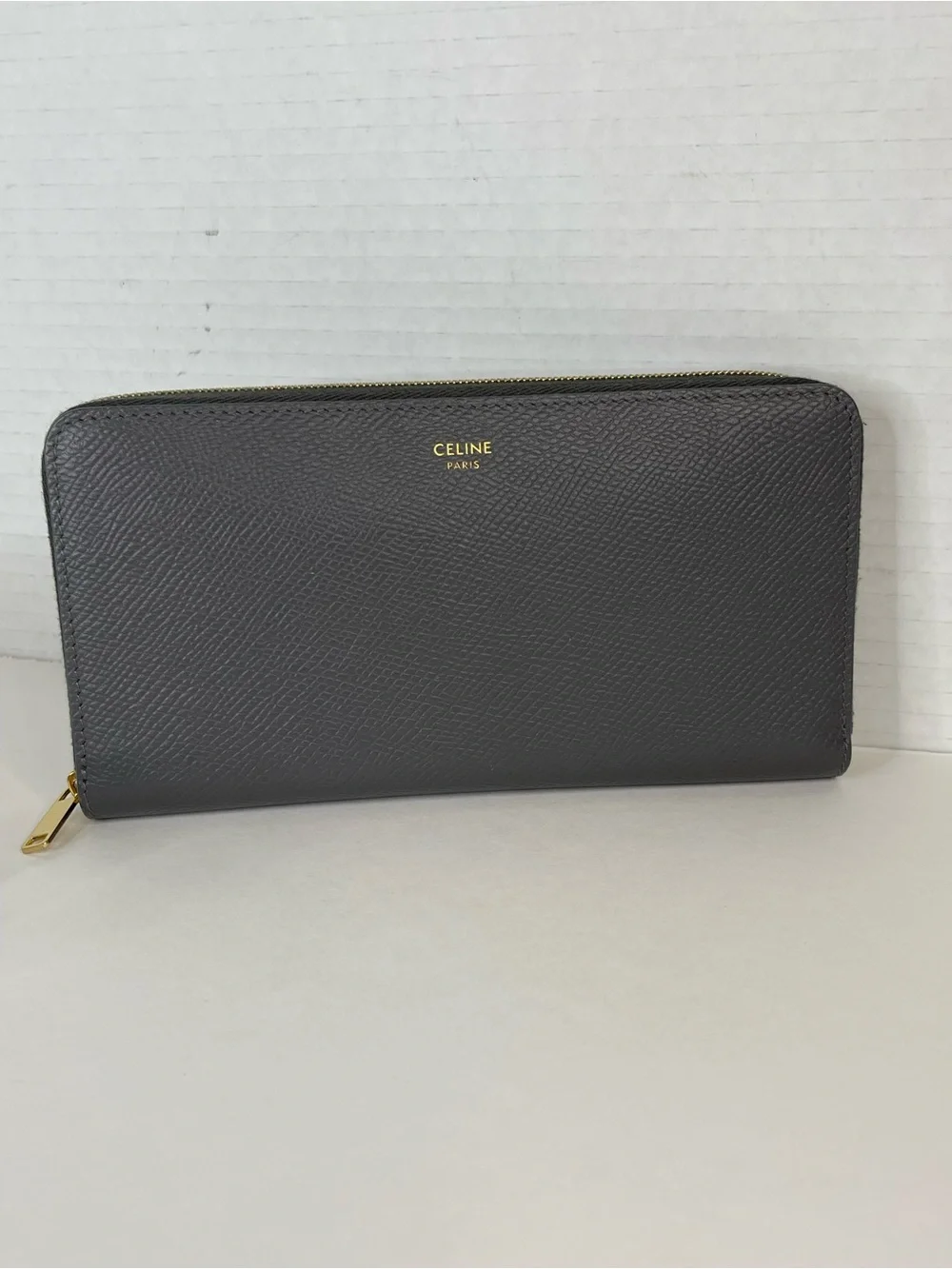 Celine Large Zipped Wallet With Dust Bag and Box